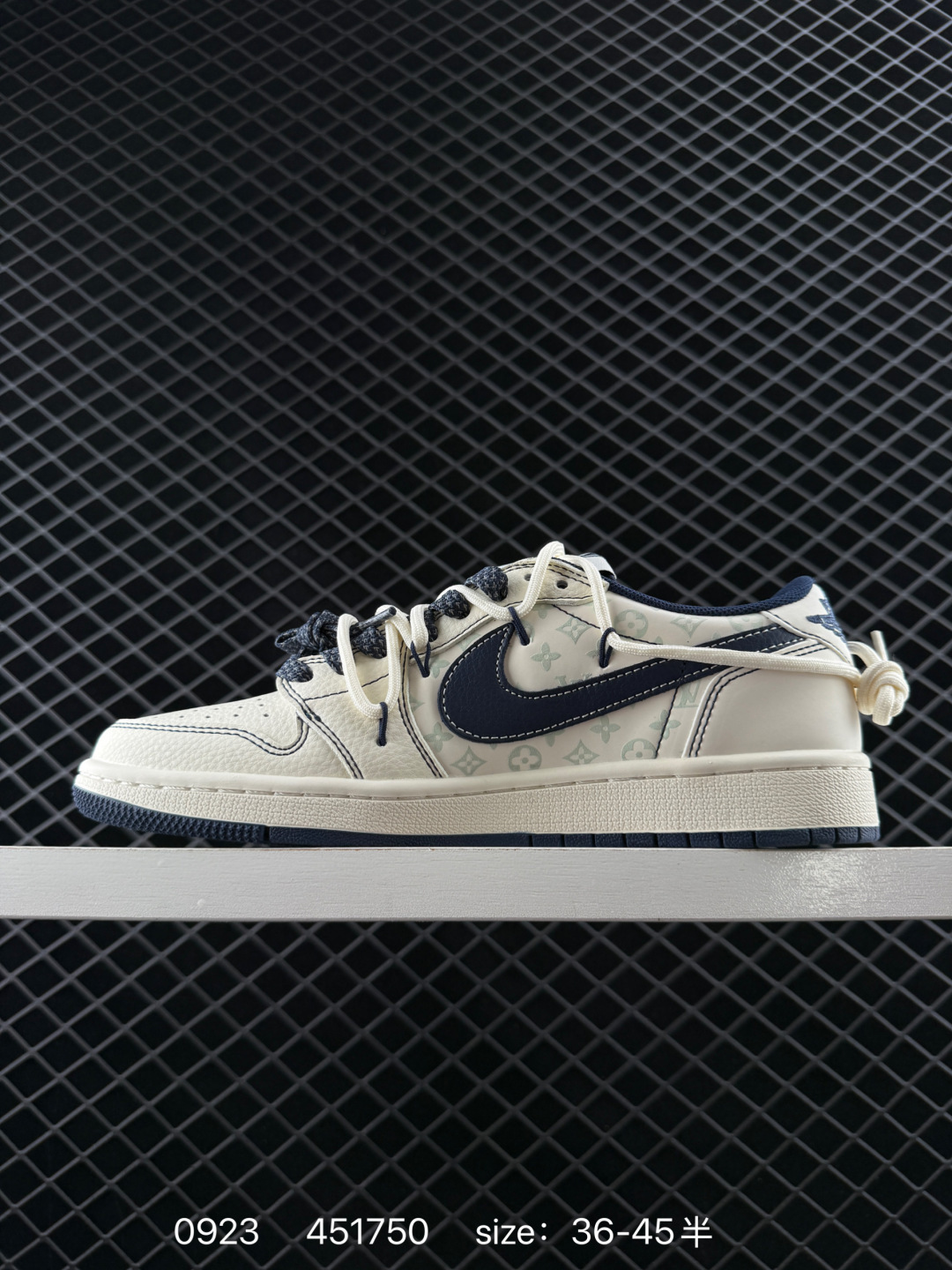 Fragment x Travis Scott x LV Air Jordan 1 Low